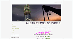 Desktop Screenshot of akbartravelservices.com